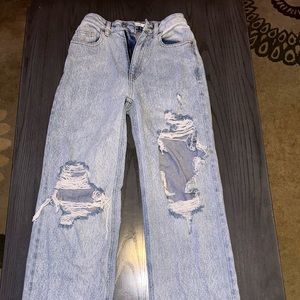 Pacsun Ripped Boyfriend Jeans
